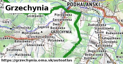 ikona Mapa autoatlas v grzechynia