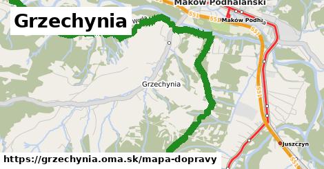 ikona Mapa dopravy mapa-dopravy v grzechynia