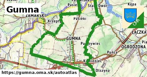 ikona Mapa autoatlas v gumna