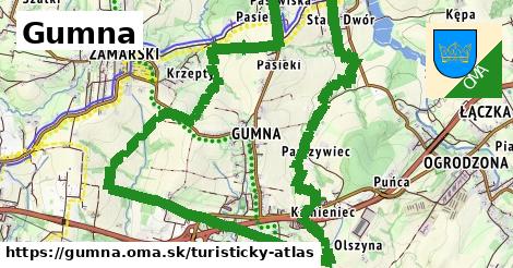 ikona Turistická mapa turisticky-atlas v gumna