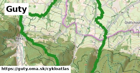 ikona Cyklo cykloatlas v guty