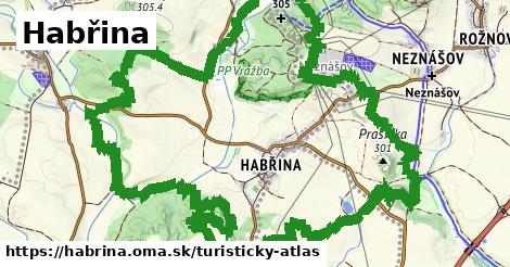 ikona Turistická mapa turisticky-atlas v habrina