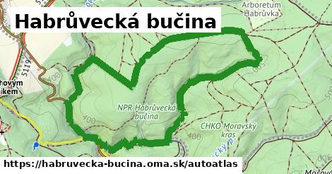 ikona Mapa autoatlas v habruvecka-bucina