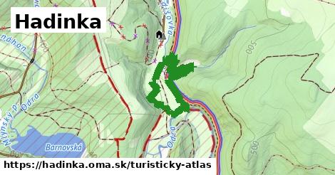 ikona Turistická mapa turisticky-atlas v hadinka