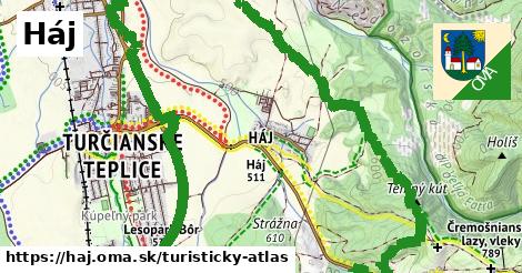 ikona Turistická mapa turisticky-atlas v haj