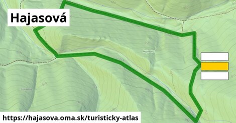 ikona Hajasová: 0 m trás turisticky-atlas v hajasova