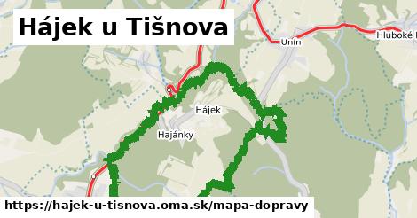 ikona Mapa dopravy mapa-dopravy v hajek-u-tisnova