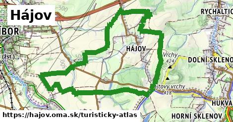 ikona Turistická mapa turisticky-atlas v hajov