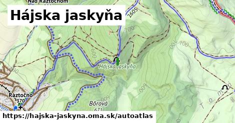 ikona Mapa autoatlas v hajska-jaskyna