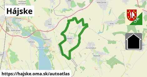 ikona Mapa autoatlas v hajske