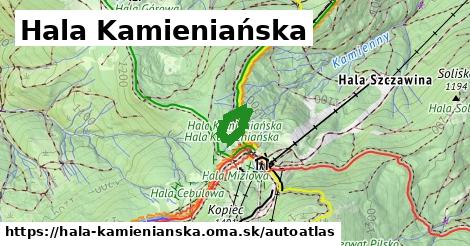 ikona Mapa autoatlas v hala-kamienianska