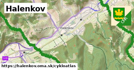 ikona Cyklo cykloatlas v halenkov