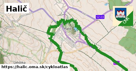 ikona Cyklo cykloatlas v halic