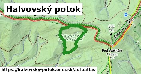 ikona Mapa autoatlas v halvovsky-potok