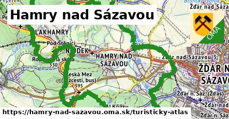 ikona Turistická mapa turisticky-atlas v hamry-nad-sazavou