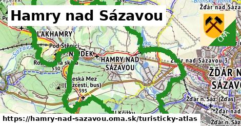 ikona Turistická mapa turisticky-atlas v hamry-nad-sazavou