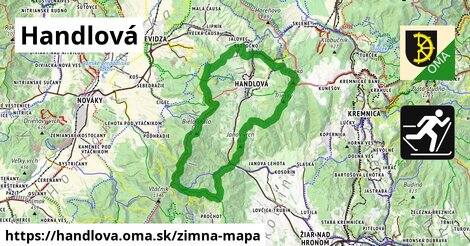 ikona Zimná mapa zimna-mapa v handlova