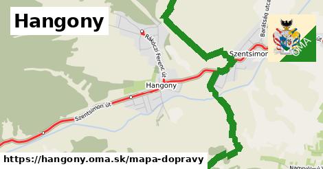 ikona Hangony: 78 km trás mapa-dopravy v hangony