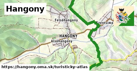 ikona Turistická mapa turisticky-atlas v hangony