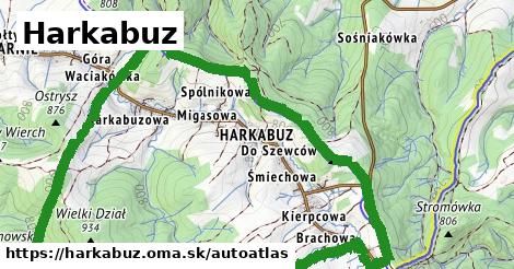 ikona Mapa autoatlas v harkabuz