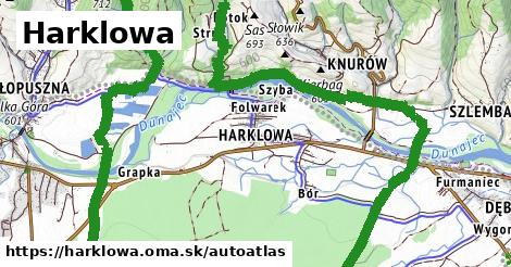 ikona Mapa autoatlas v harklowa