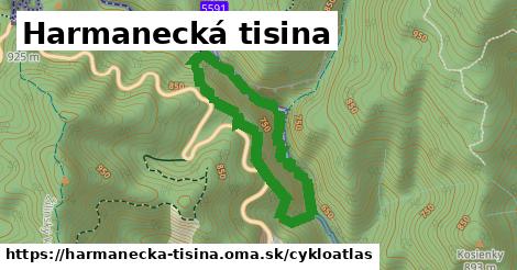 ikona Cyklo cykloatlas v harmanecka-tisina