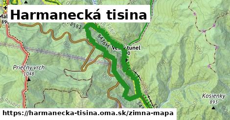 ikona Zimná mapa zimna-mapa v harmanecka-tisina