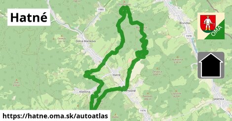 ikona Mapa autoatlas v hatne