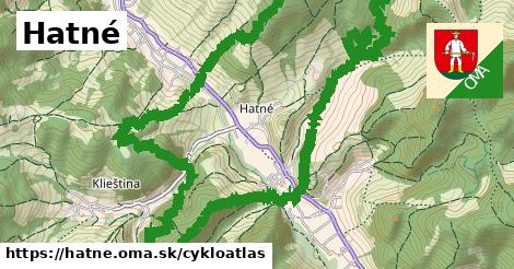 ikona Cyklo cykloatlas v hatne