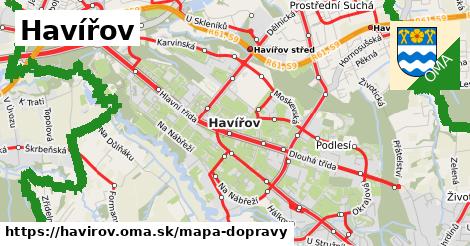 ikona Havířov: 463 km trás mapa-dopravy v havirov