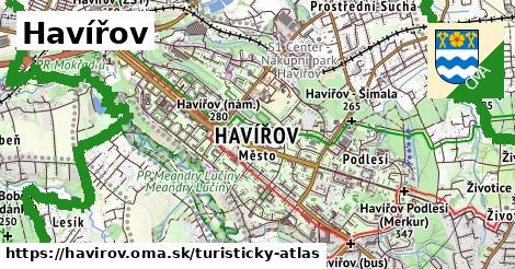 ikona Turistická mapa turisticky-atlas v havirov