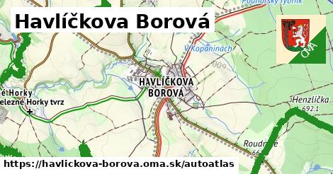 ulice v Havlíčkova Borová