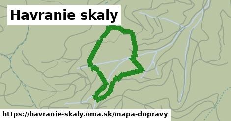 ikona Mapa dopravy mapa-dopravy v havranie-skaly