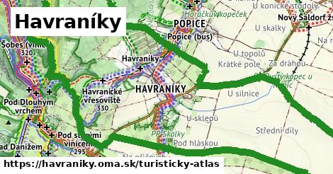 ikona Turistická mapa turisticky-atlas v havraniky