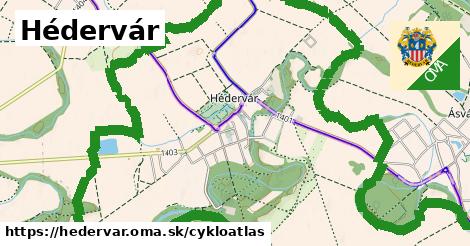 ikona Cyklo cykloatlas v hedervar