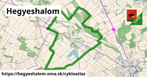 ikona Cyklo cykloatlas v hegyeshalom