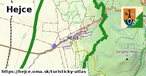 ikona Turistická mapa turisticky-atlas v hejce