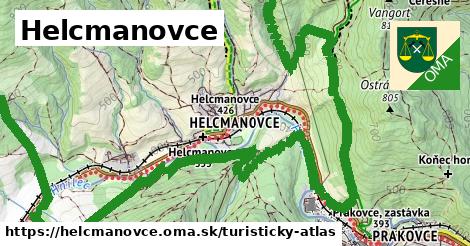 ikona Turistická mapa turisticky-atlas v helcmanovce