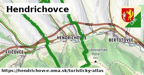 ikona Turistická mapa turisticky-atlas v hendrichovce