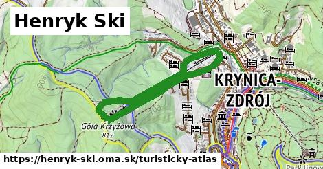 ikona Turistická mapa turisticky-atlas v henryk-ski