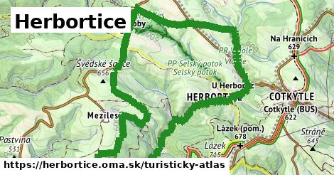 ikona Herbortice: 0 m trás turisticky-atlas v herbortice