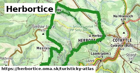 ikona Turistická mapa turisticky-atlas v herbortice