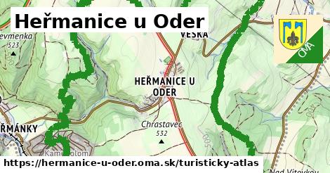 ikona Turistická mapa turisticky-atlas v hermanice-u-oder