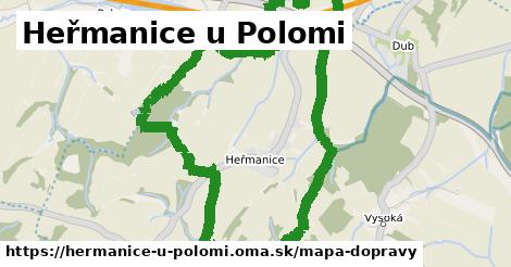 ikona Mapa dopravy mapa-dopravy v hermanice-u-polomi