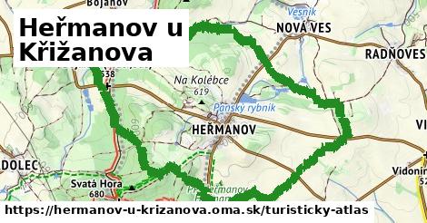 ikona Turistická mapa turisticky-atlas v hermanov-u-krizanova