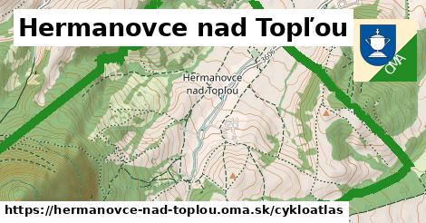 ikona Cyklo cykloatlas v hermanovce-nad-toplou