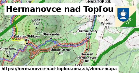 ikona Zimná mapa zimna-mapa v hermanovce-nad-toplou