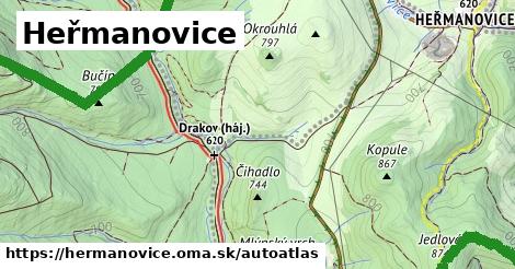 ikona Mapa autoatlas v hermanovice