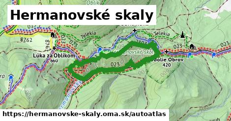 ikona Mapa autoatlas v hermanovske-skaly