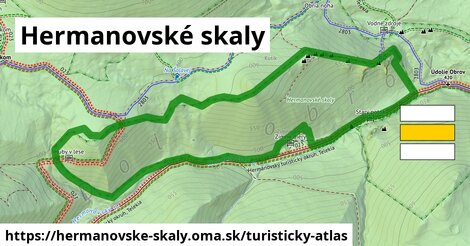 ikona Turistická mapa turisticky-atlas v hermanovske-skaly